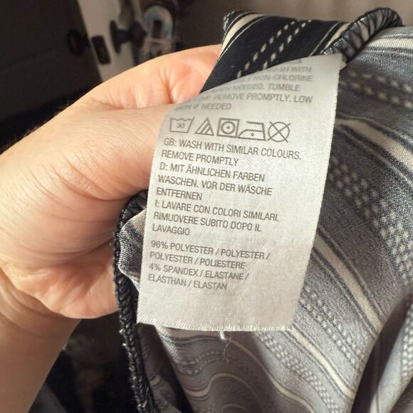 Susan Graver Women’s XLP Striped Stretchy Pull on Pants - Picture 6 of 6